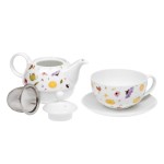Česká lúka – fine bone china tea set for one