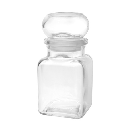 Sklenená vzorkovnica - hranatá, 150 ml