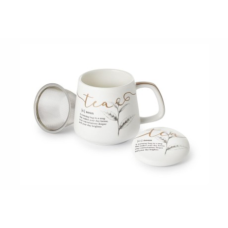 Iva - porcelánová šálka, 400 ml