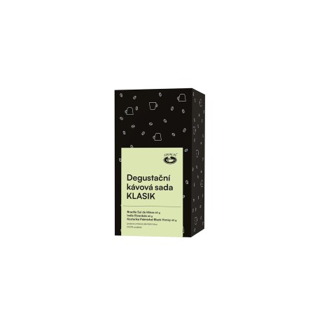 Degustačná kávová sada - Klasik, 3x60 g