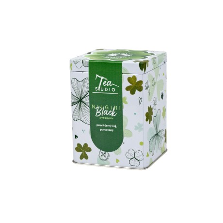 Tea Studio Black - darčekové balenie v dóze (Pyramídy), 20x2,25 g