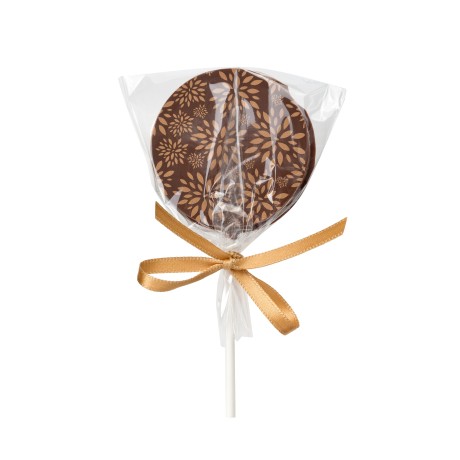 Guľaté lízatko z mliečnej čokolády, 25 g