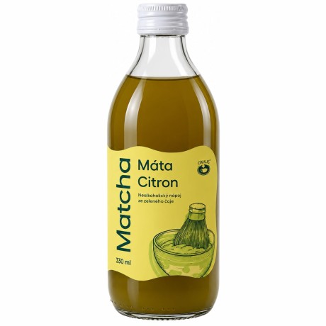 Matcha Mäta - citrón, 330 ml