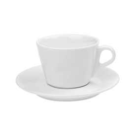 Šálka latte s tanierikom, 240 ml