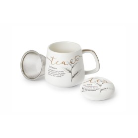 Iva - porcelánová šálka, 400 ml