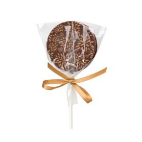 Guľaté lízatko z mliečnej čokolády, 25 g